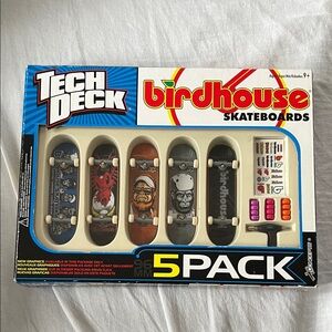 Tech Deck Birdhouse 5-Pack Mini Skateboards - Multicolor
